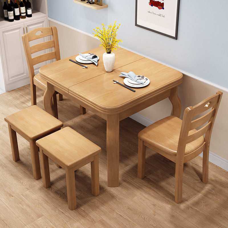 伸缩实木餐桌椅组合现代简约6人长方形饭桌可折叠餐桌家用小户型,模玩/动漫/周边/娃圈三坑/桌游,模型制作工具/辅料耗材,淘宝优惠券,粉丝福利购,淘宝优惠卷