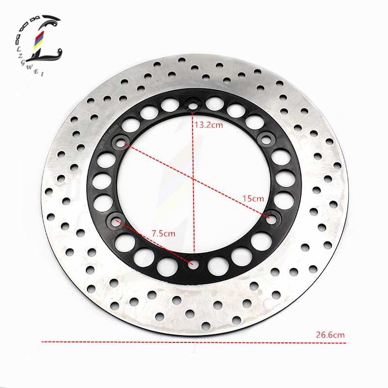 适用于  TMAX500 T-MAX 500 XP 01-11年 后刹车盘 后刹车碟