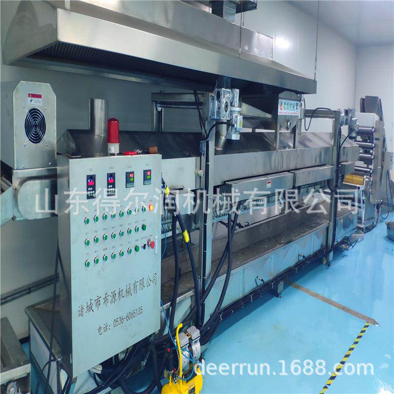 红河香蕉片温油炸流水线 涂氟不沾网带 自动过滤除渣型