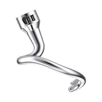 K45DH 厨房立式搅拌机不锈钢面团钩配件适用于KitchenAid 4.5/5QT