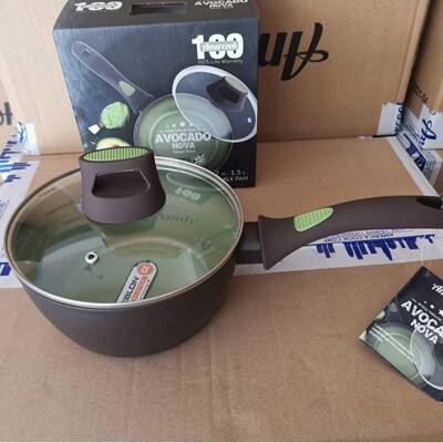 外贸原单品质奶锅颜值担当出欧美高端家用不粘奶锅阿米尔锅