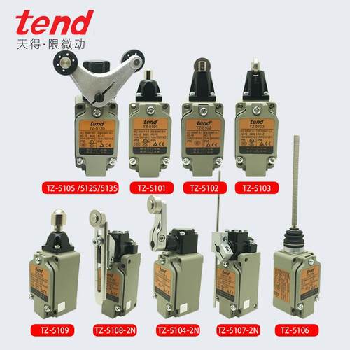 TZ-5104-2限位开关TEND天得TZ-5108-2N微动TZ-5101-5102-5105行程