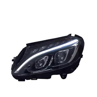 双透镜低升高大灯总成 21奔驰C级W205C180C200C260C300改装