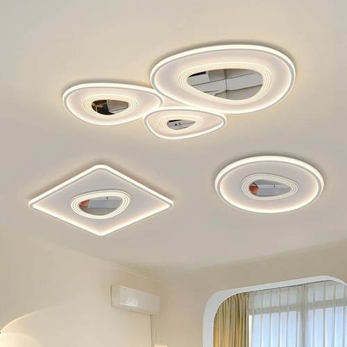 新款极简设计师创意客厅吸顶灯现代简约主卧室书房灯薄款大气主灯