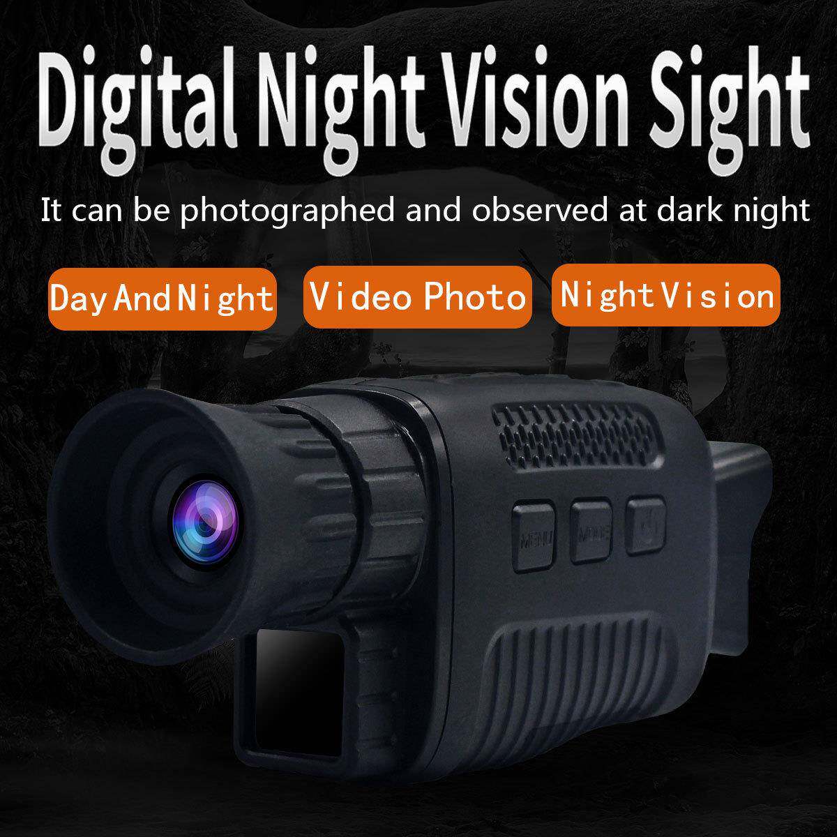 Night Vision Monocular with Infrared Illuminator& Video Reco
