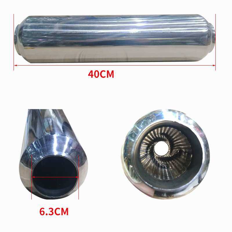 厂家直供 通用改装龙卷风汽车改装 不锈钢改装尾喉 排气管 消声器