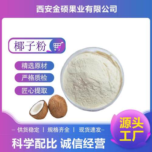椰子粉99%椰子果粉 椰子提取物 速溶 代餐果蔬粉 现货 1kg起订
