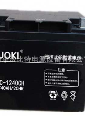 洛奇LUOKI蓄电池MPC-1240CH免维护12V40Ah UPS不间断电源