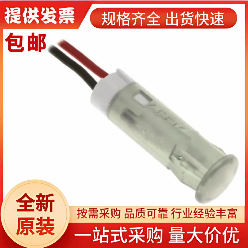 QS63XXW12 APEM 白色LED面板指示灯, 12V 直流, 20mA, 6mm安装孔