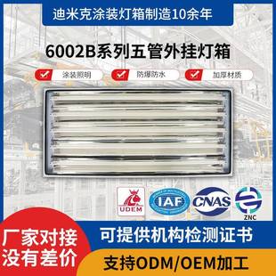 汽车制造无尘车间照明灯箱 涂装 DMK 6002B系列五管外挂灯箱