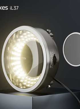 iFixes 显微镜偏振光源环形LED灯 手机维修珠宝偏光防眩光  iL37