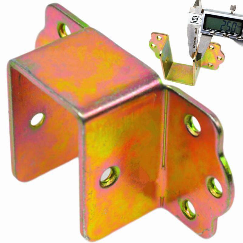 加厚实木床横梁方管托角30宽角码关铰耳朵挂扣钩家具固定连接配件