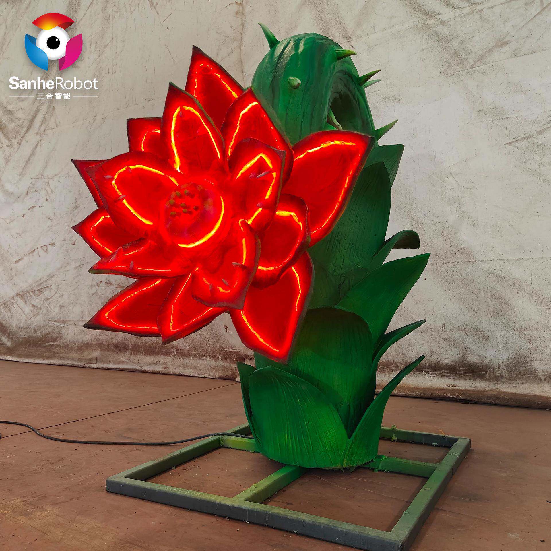 大型仿真动植物模型食人花模型主题公园广场大型展览模型摆件品