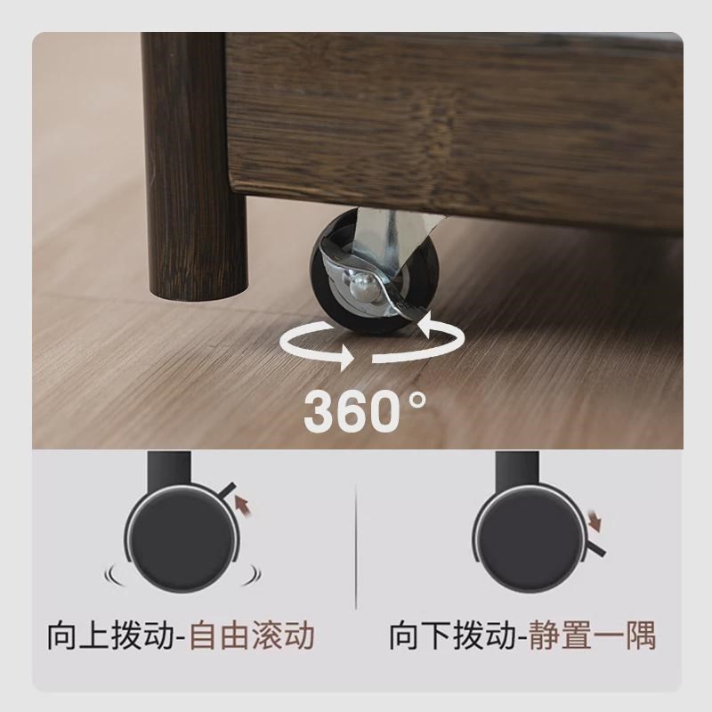 边几非实木边桌小茶几创意沙发边柜收纳推车客厅角几小型茶台新款