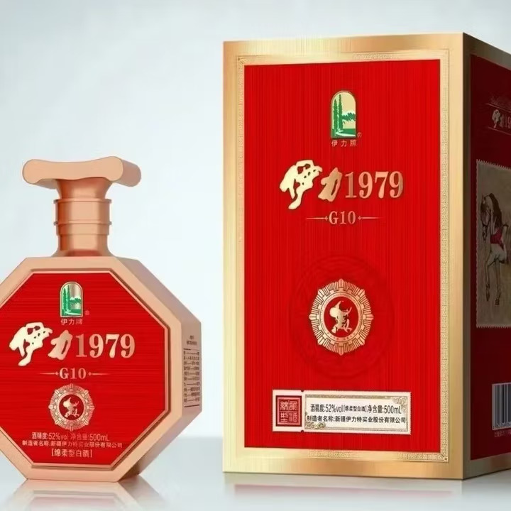 新疆名酒伊力特1979G1052度500ml