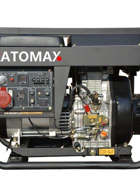 泰普特家用小型六千瓦220V单相电启动发电机组KTD7500LE