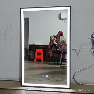 山西椭圆形智能浴室镜高清防爆卫生间led灯高档壁挂贴墙梳妆台镜