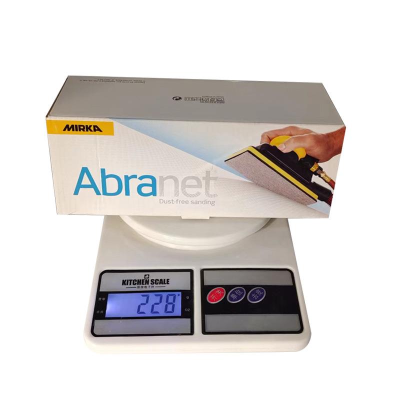 芬兰磨卡摩卡干磨砂纸手刨网砂70*198mm手动推板自粘研磨网格砂