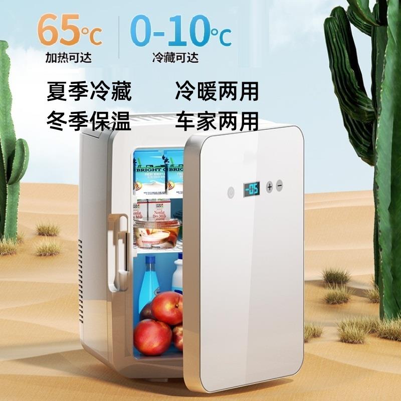 迷你小冰箱小型mini车载冰箱学生宿舍出租房家用小号冰柜2024新款