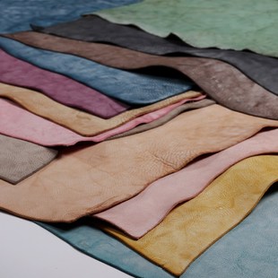 意大利LPA 进口Alaska雾蜡肩皮 阿拉斯加 植鞣革头层牛皮手工皮料