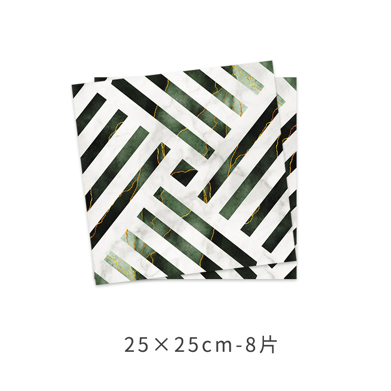 《Bloom》卫生间防水法式自粘地板贴纸PVC厨房法式清X新瓷砖贴自