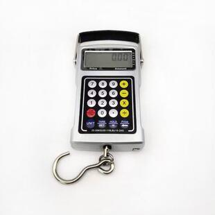 手提计价秤电子称带计算器便携式 10G 电子计价手提秤50KG