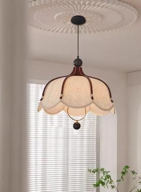 法式中古风餐厅灯具复古宋代美学民宿餐桌灯创意个性艺术卧室吊灯