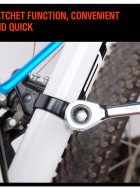 钢拓棘轮两用扳手17CP棘轮扳手快速扳手套装快扳梅花扳手工具