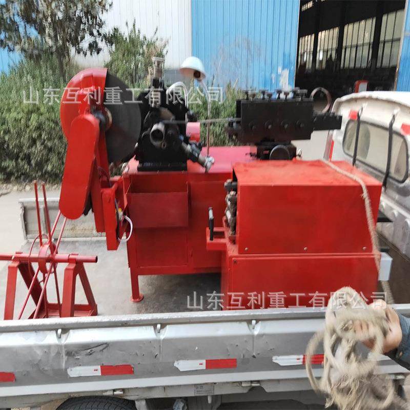 预应力桥梁孔道成型机135型波纹管制管机金属双波制管机