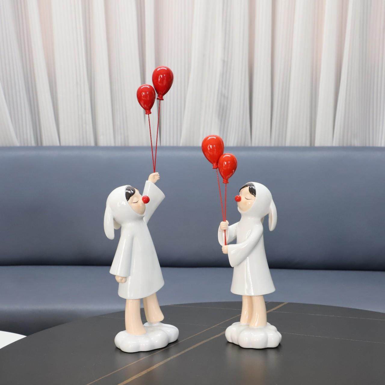 北欧简约气球女孩树脂摆件电视柜客厅卧室办公室样板房家居装饰品,鲜花速递/花卉仿真/绿植园艺,割草机/草坪机,淘宝优惠券,粉丝福利购,淘宝优惠卷