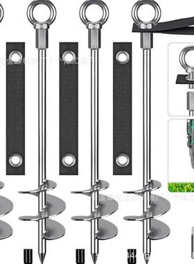 螺旋地锚螺旋地钉螺旋地钻固定地锚铁电镀18