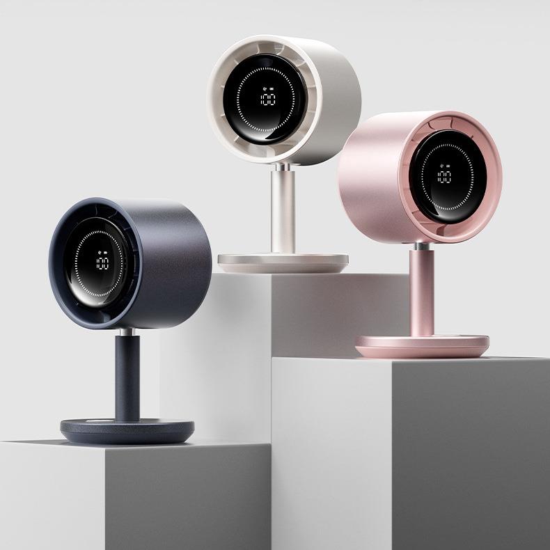 素觅星界空气循环扇桌面电风扇台式家用静音办公宿舍涡轮冷风扇