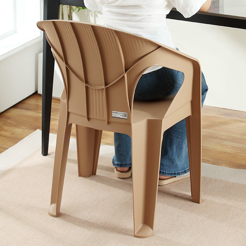 夜宵咖啡厅麻将椅大排档扶手靠背椅北欧风45cm座高特加厚休闲高椅