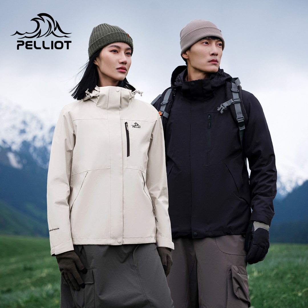 【经典2.0】伯希和山野冲锋衣女款秋季三合一防风防水户外登山男