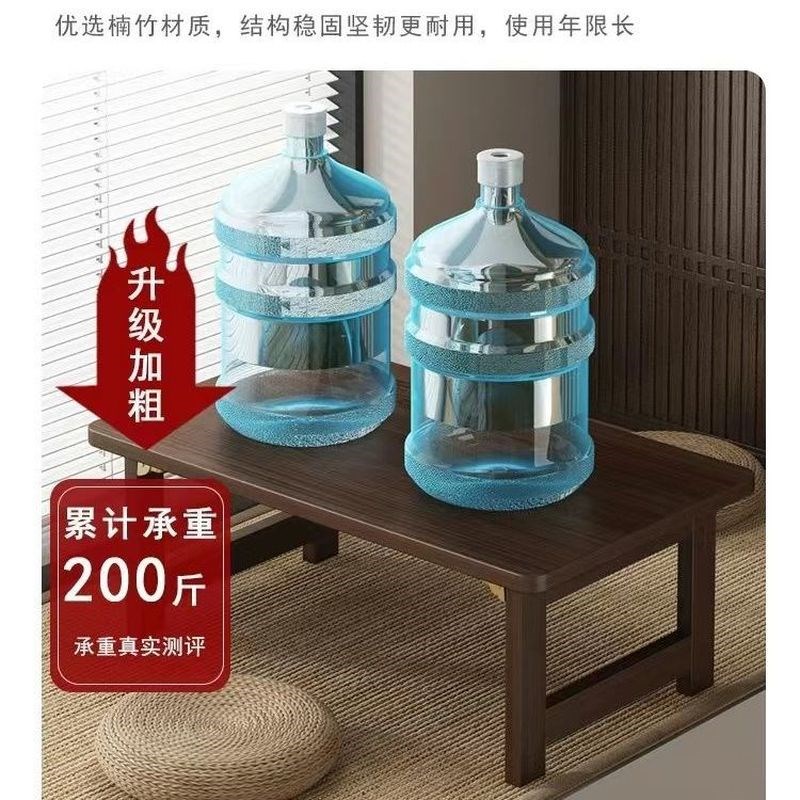 木头折叠桌子飘窗小桌折叠炕桌家用实木小茶几床上学习矮桌飘窗桌