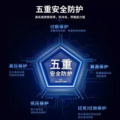 太阳能发电发电机系统家用光伏一体机大功率全套220空调锂电池