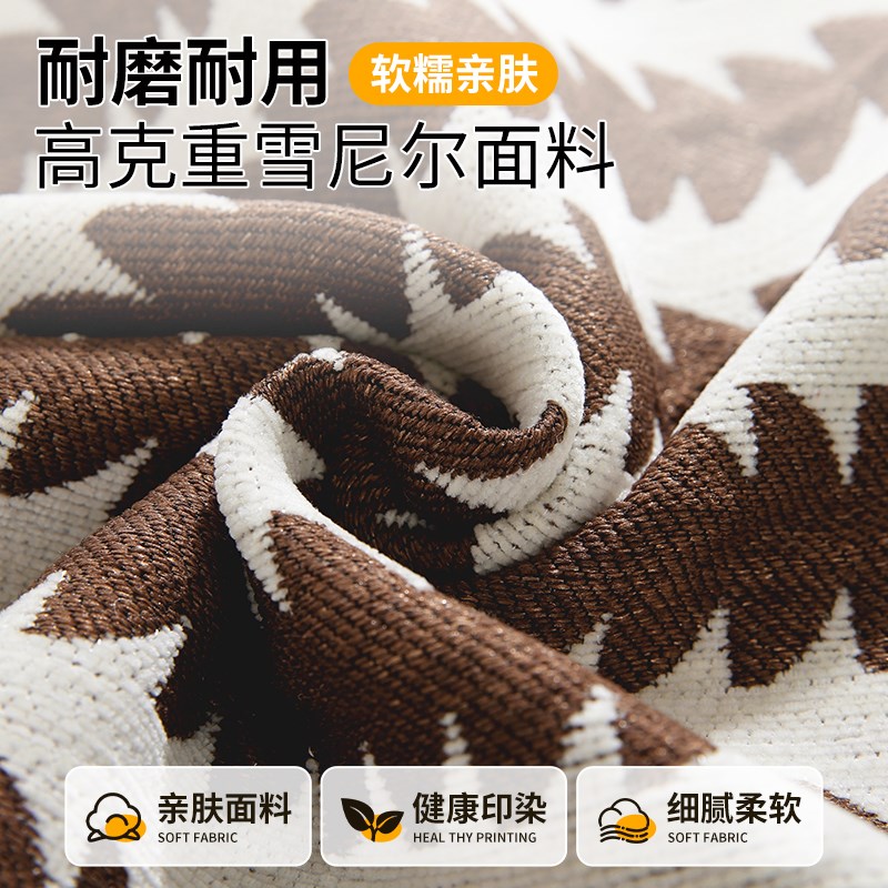 定制异形飘窗垫定做窗台垫套罩新款榻榻米阳台垫子四季通用带垂边