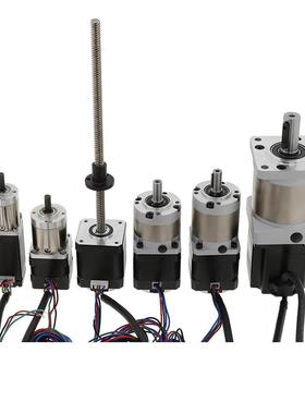 桌面机器人电机AR4超薄闭环减速步进电机组合用于机器人机械臂