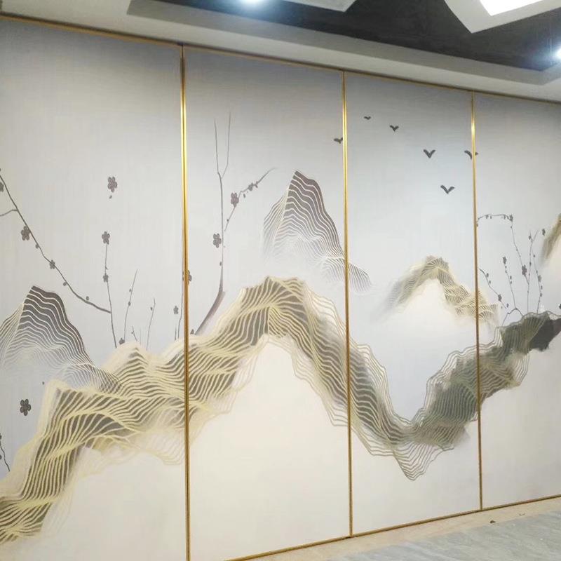 自动活动隔断/电动移动隔断/智能隔断屏风/会议室隔断/可折叠固定