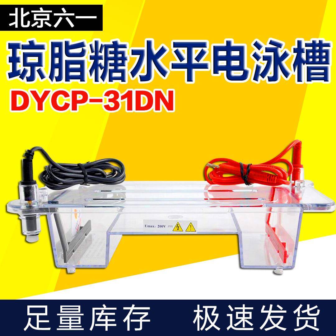 北京六一小号DYCP-31BN/31CN/31DN琼脂糖水平电泳槽电泳仪凝胶板