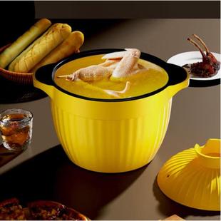欧锐铂星耀黄-耐热砂锅ORB-359大容量3升砂锅