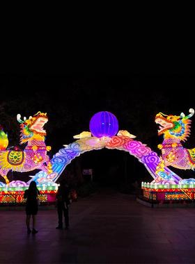 国庆彩灯大型节日花灯兔年春节灯光节亮化户外秀灯展灯会led灯