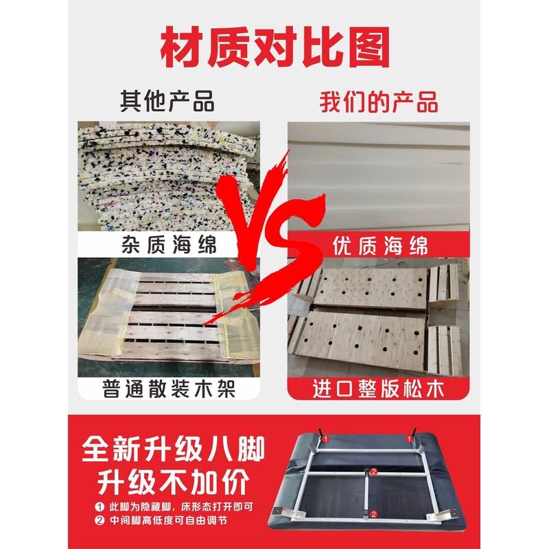 IL沙发床可折叠小户型双人1.8米多功能布艺两用经济型可拆洗1.5客