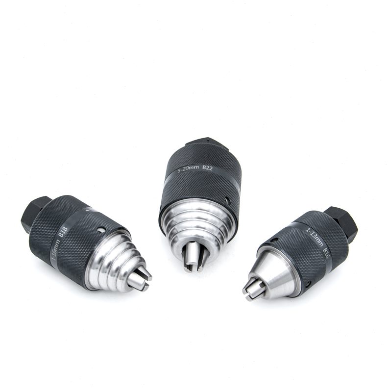 手电钻丝结构福攻钻自紧钻夹头齿轮钻夹头钻夹头两用比特自紧孔