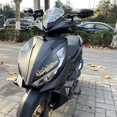 AOS4白色镜面后视镜九号F90m N70c 小牛UQI N1S电动车改装反光镜