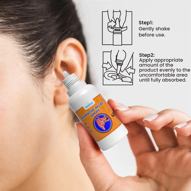Tinnitus Ear Drops Ear Ringing Deafness Swelling Otitis Care