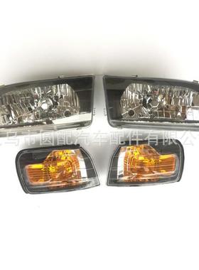 适用于卡罗拉AE1101995大灯黑色水晶花冠汽车配件前照灯