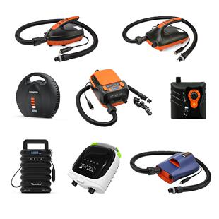 热卖户外SUP电动充气泵12车载高压泵充气桨板皮筏艇充气帐篷