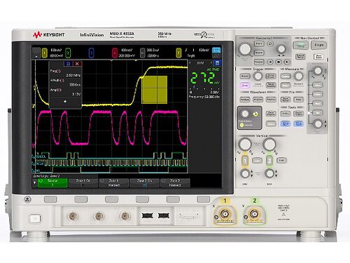 电容触摸屏350MHZ 2模拟通道16数字通道 是德科技MSOX4032A示波器