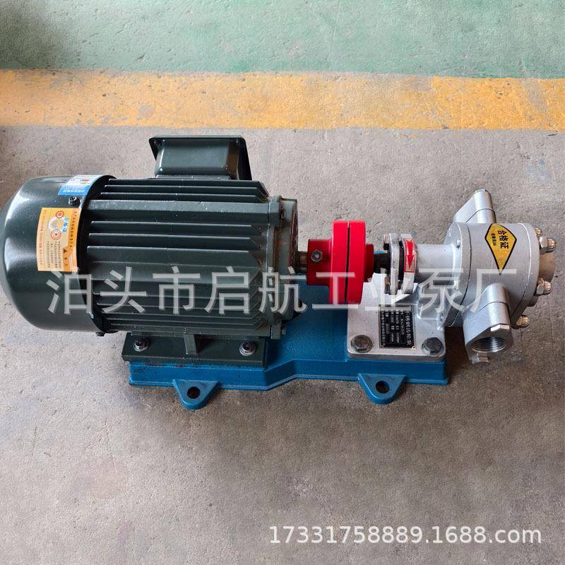 不锈钢齿轮泵cb55油输送304不锈钢齿油轮泵